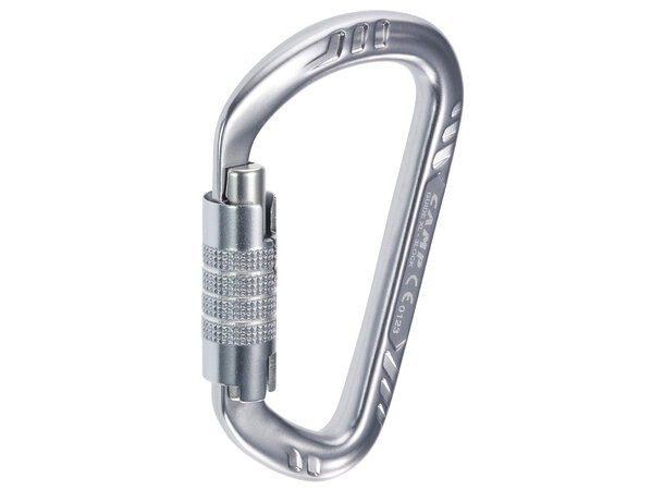 CAMP GUIDE XL 3LOCK Karabiner Pæreformet selvlåsende Grå 