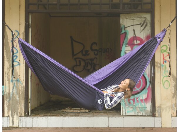 TTTM KING SIZE HAMMOCK Hengekøye Navy Blue/Purple 