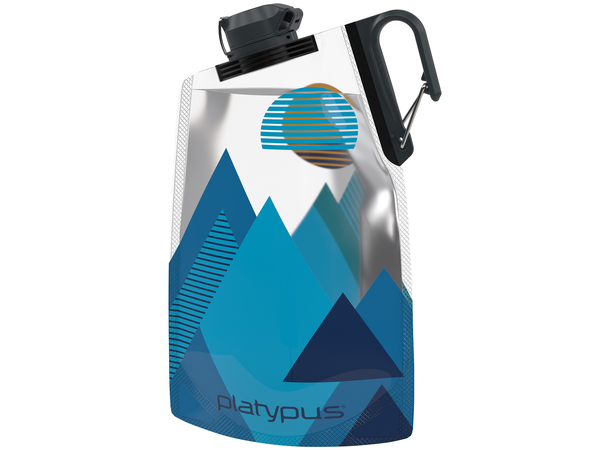 Platypus DuoLock Bottle .75L Blue Peaks 