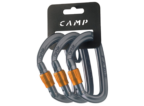 CAMP ORBIT LOCK 3 PACK - Gun metal Gun metal 