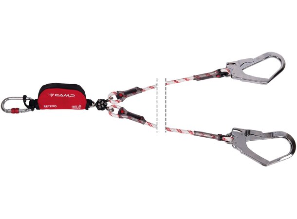 CAMP RETEXO GYRO ROPE 150cm 150cm - 53mm presslåskarabinere 