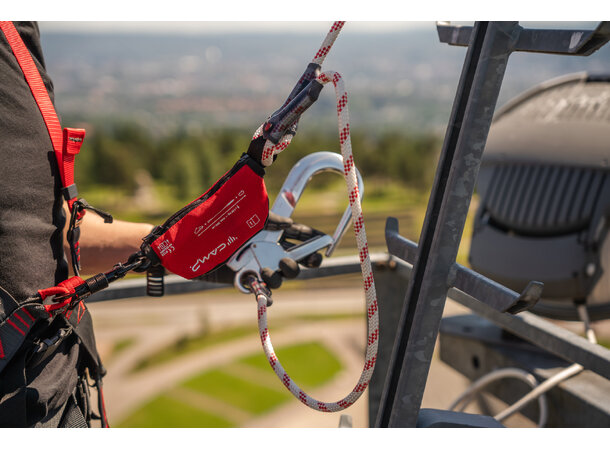 CAMP RETEXO ROPE DOUBLE 150cm Stål skru- og 53mm presslåskarabinere 