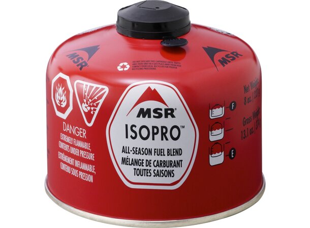 MSR Empty IsoPro 226g Canister - Utstillingsmateriell 