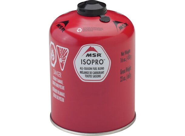 MSR Empty IsoPro 450g Canister - Utstillingsmateriell 