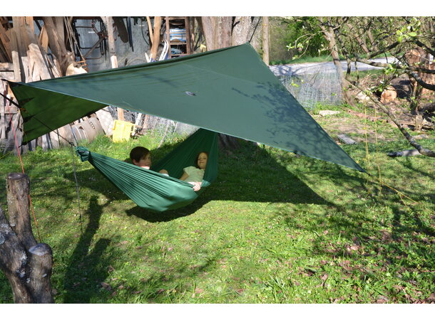 TTTM FULLMOON TARP Regnbeskyttelse Grønn 310x295 cm 