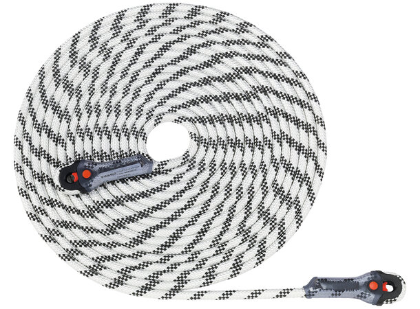 CAMP IRIDIUM 10.5 mm 10 m WITH LOOPS White/Black 10m 