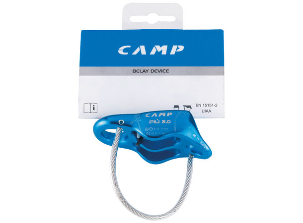 CAMP PIU 2.0 - Light blue Taubrems for fjellet 