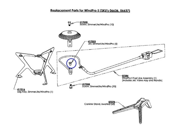 MSR Jets - SimmerLite / WindPro Reservedel 