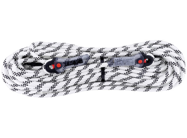 CAMP IRIDIUM 10.5 mm 30 m WITH LOOPS White/Black 30m 