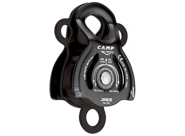 CAMP JANUS BLACK Trinse Selvsmørende foring 