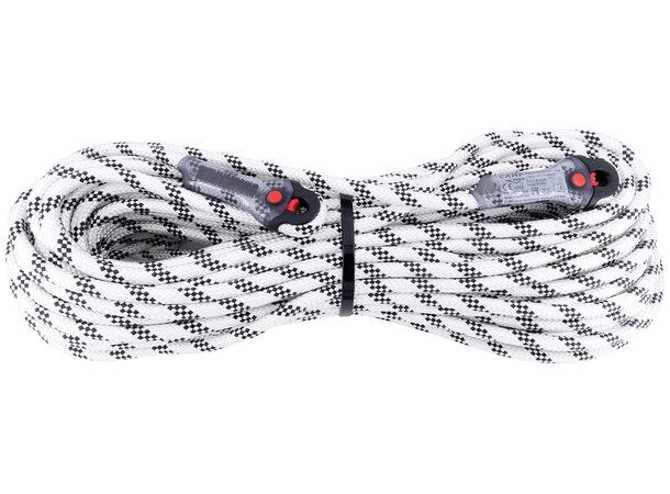 CAMP IRIDIUM 10.5 mm 40 m WITH LOOPS White/Black 40m 