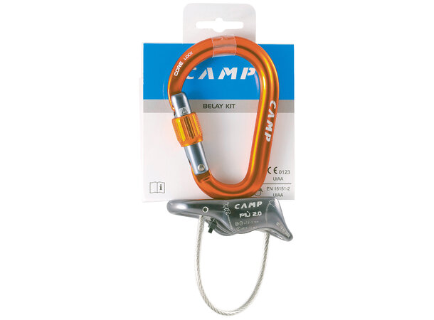 CAMP PIU 2.0 BELAY KIT - Gun metal Gun metal 
