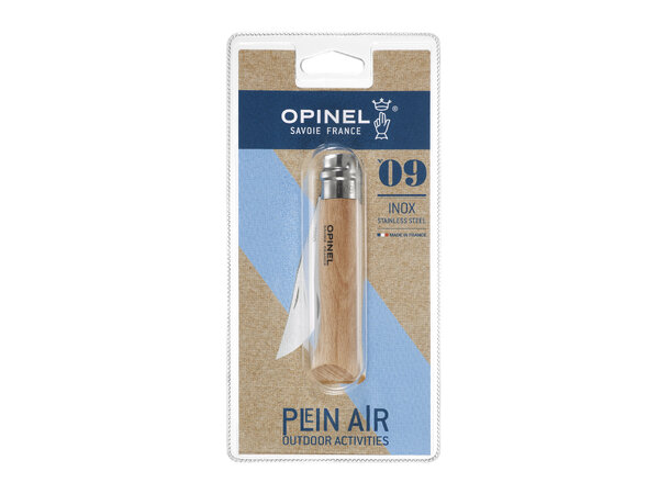 Opinel Blister pack N°09 Stainless Steel 