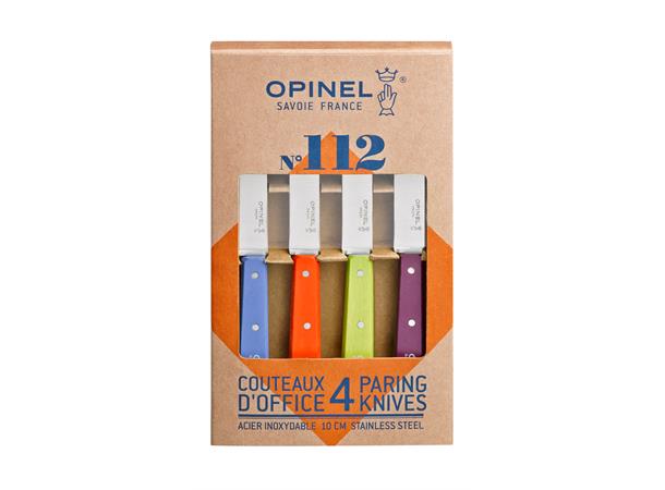 Opinel Box of 4 Knives N°112 Sweet-Pop Colours 