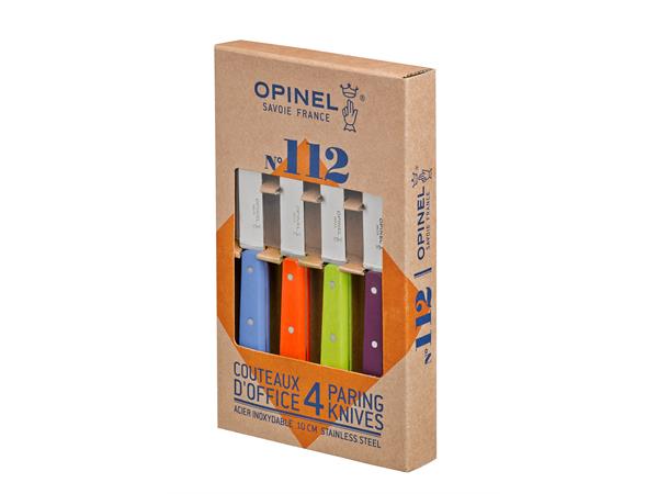 Opinel Box of 4 Knives N°112 Sweet-Pop Colours 