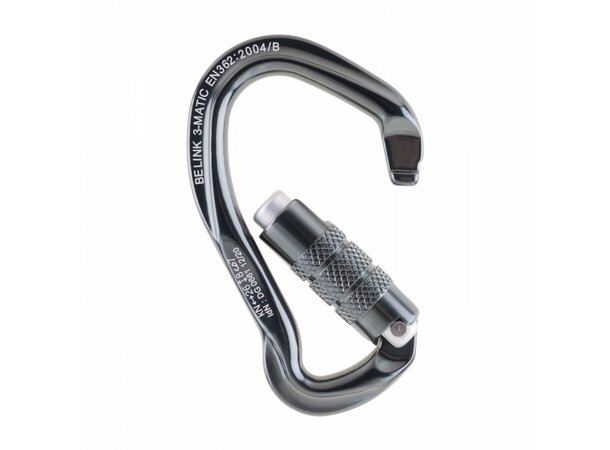 Beal BE LINK TRI-MATIC Karabiner Grey 