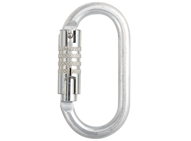 Beal O SMITH TRI-MATIC Karabiner Oval stålkarabiner selvlåsende 