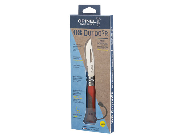 Opinel N°08 Outdoor Earth-red 