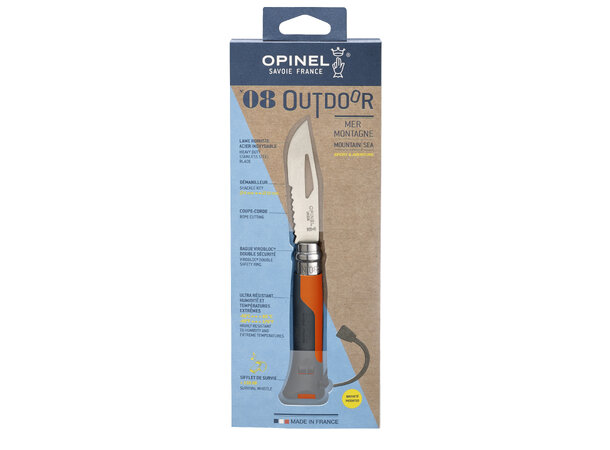Opinel N°08 Outdoor Orange 