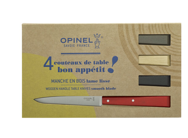 Opinel Set of 4 table knives N°125 Bon Appetit Loft 