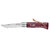 Opinel N°08 Bushwhacker Garnet Burgundy 