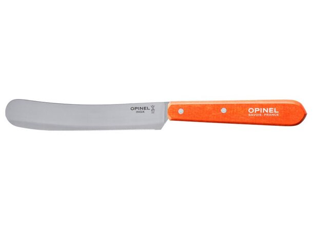 Opinel Breakfast Knife Tangerine Allsidig smørekniv 