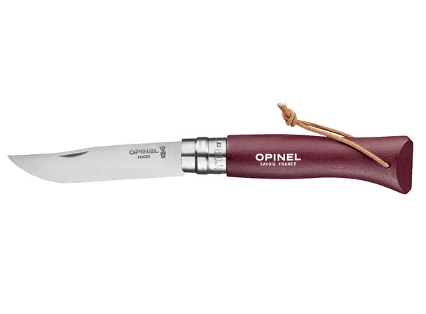 Opinel N°08 Bushwhacker Garnet Burgundy 