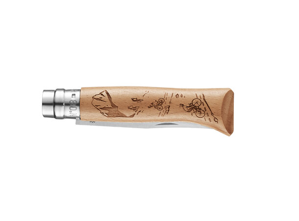 Opinel N°08 Engraved Biking 