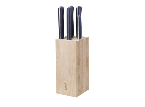 Opinel Kitchen Knife Storage Block 5 knives - kun knivblokk 