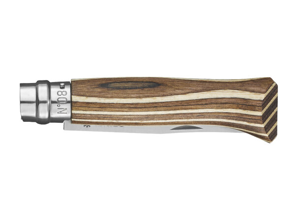 Opinel N°08 Brown Laminated Birch 