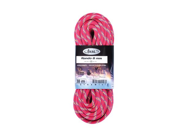 Beal RANDO 8mmx48m GOLDEN DRY Tau Pink 