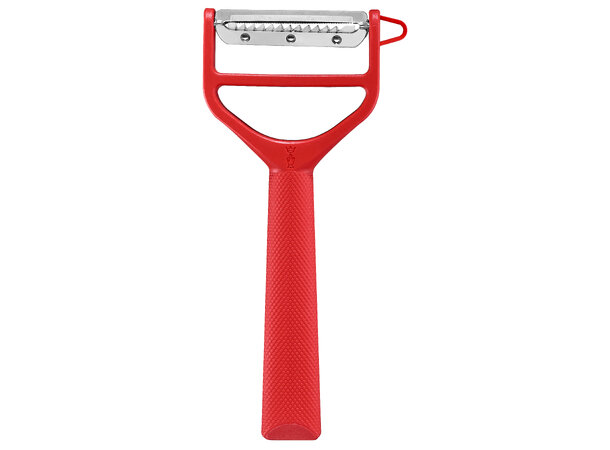 Opinel T-Duo Polymerskaft Skreller Rød 