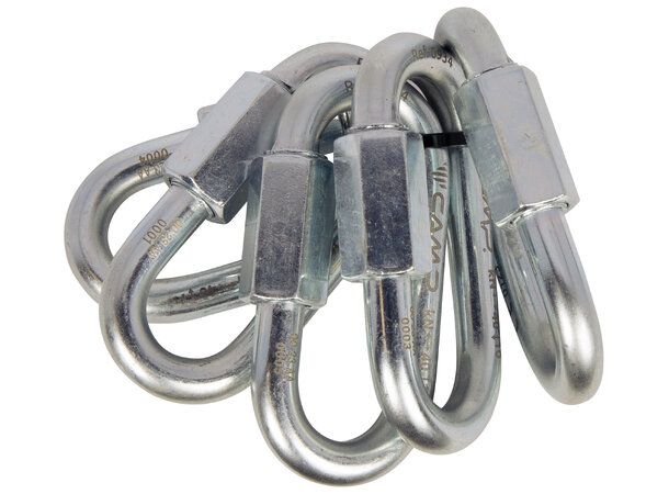 CAMP SET 5 OVAL QUICK LINK Steel 8mm 