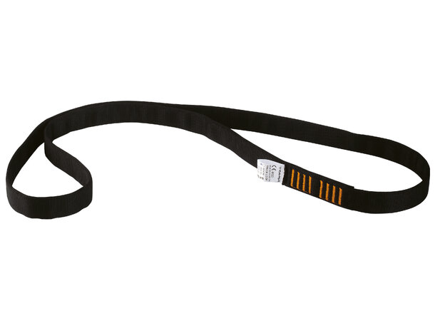CAMP TRUCK LOOP 60cm Sort Sort m/oransje søm 