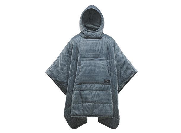TAR Honcho Poncho Blue Woven Print 