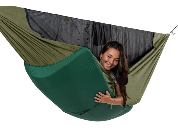 TTTM ProMat HAMMOCK Hengekøye Army Green m/myggnett 