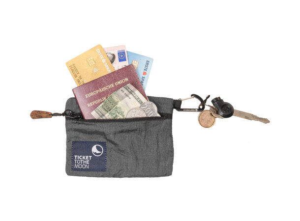 TTTM Travel Wallet Dark Grey 