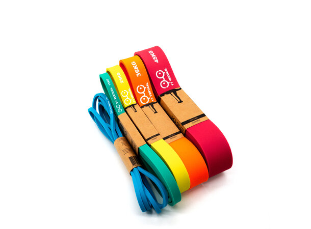 YY Elastic Bands Strikk for trening 25kg - Yellow 