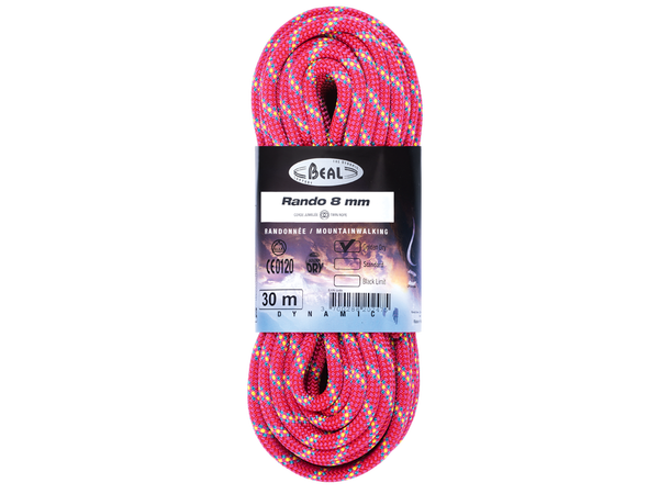 Beal RANDO 8mmx30m GOLDEN DRY Tau Pink 