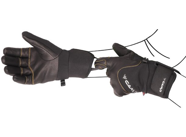 CAMP GEKO GUIDE L - Black/Orange 