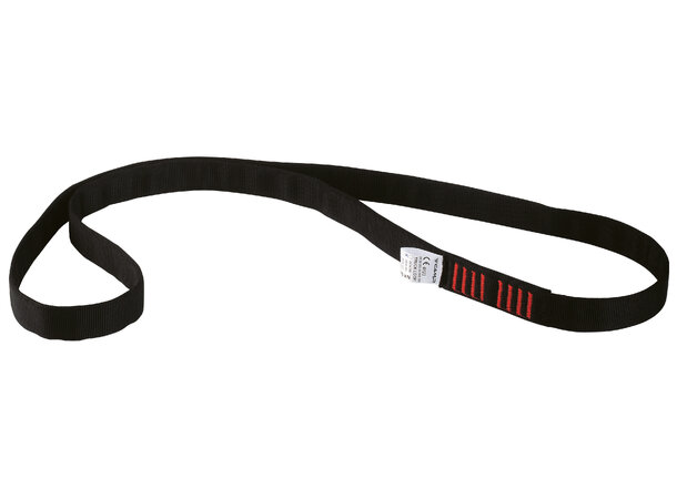 CAMP TRUCK LOOP 160cm Sort Sort m/rød søm 