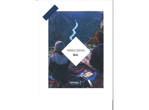 Opinel Nomad Cooking Kit Leaflet - Utstillingsmateriell 