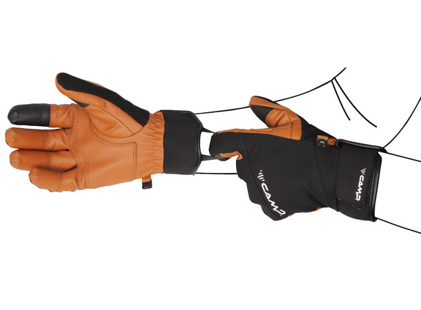 CAMP G HOT WOOL Black/Brown M 