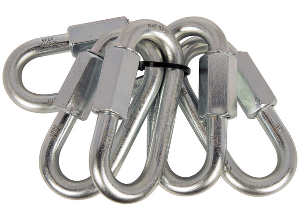 CAMP SET 5 OVAL QUICK LINK Steel 10mm 