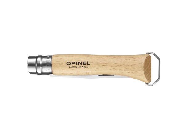 Opinel Corkscrew N°10 Blister Kniv med flaske- og vinflaskeåpner 