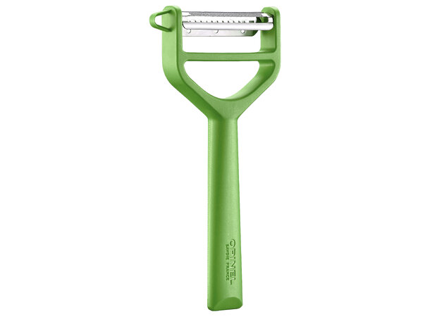 Opinel T-Duo Polymerskaft Skreller Grønn 