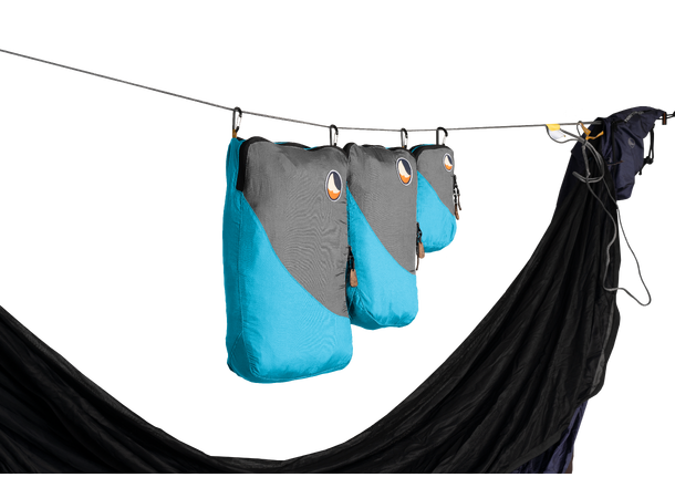 TTTM Travel Cube Set S, M og L sett - Aqua/Dark Grey 
