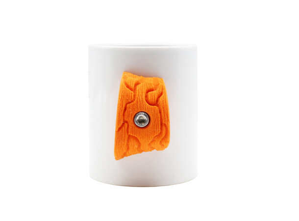 YY Climbing Mug Kopp med klatretak - Orange 