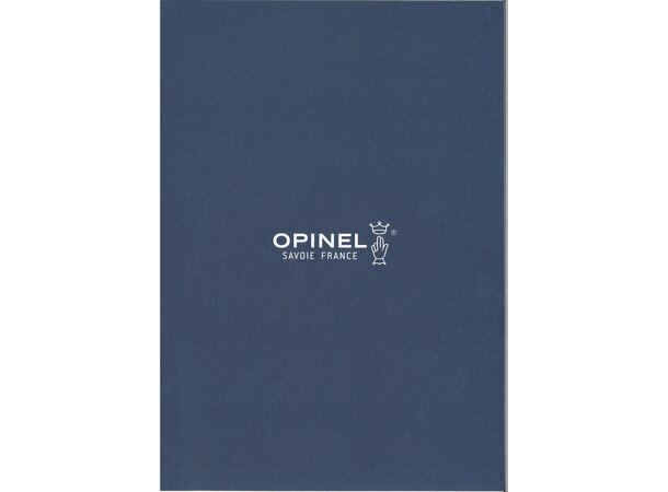 Opinel Consumer Leaflet Engelsk - Utstillingsmateriell 