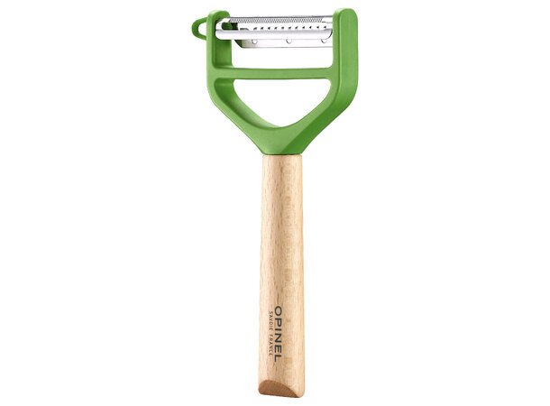 Opinel T-Duo Treskaft Skreller Grønn 
